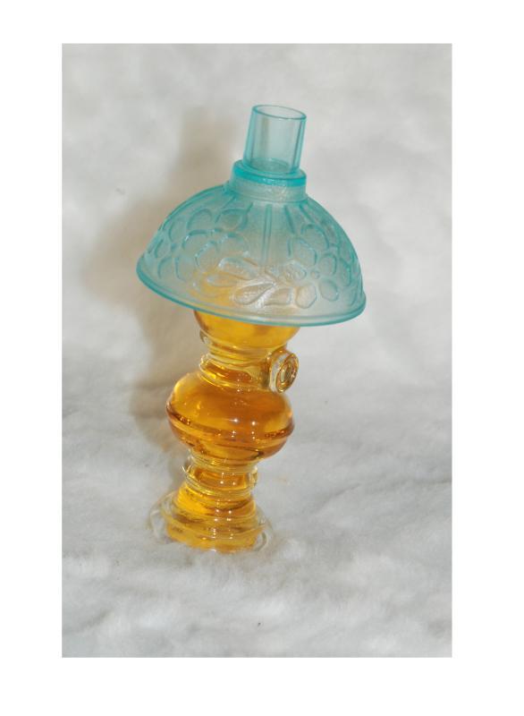 Avon Perfume Oil Lamp Bottle - Topaze Cologne