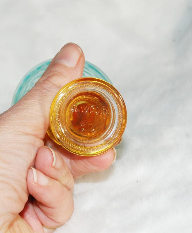 Avon Perfume Oil Lamp Bottle - Topaze Cologne