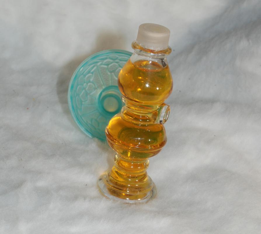 Avon Perfume Oil Lamp Bottle - Topaze Cologne