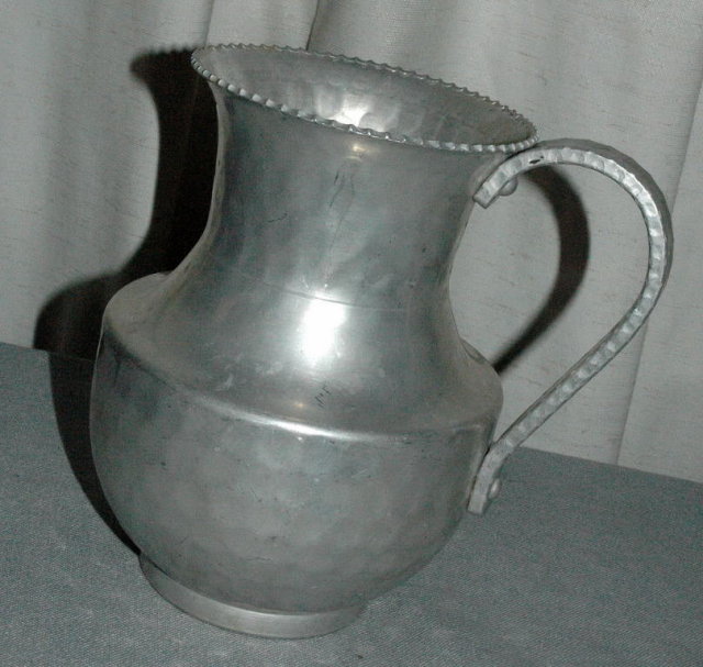 Cromwell Hand Wrought Aluminum Pitcher
