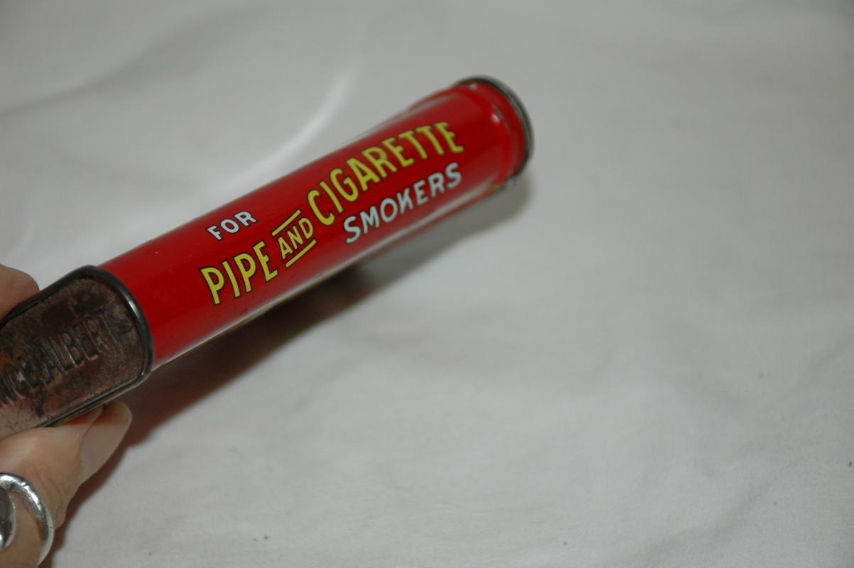 Prince Albert Crimp Cut Long Burning Pipe Cigarette Tobacco Tin with original paper insert