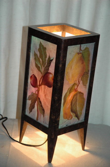 Fruit Panels Accent Lamp