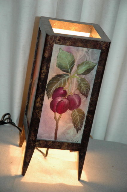 Fruit Panels Accent Lamp