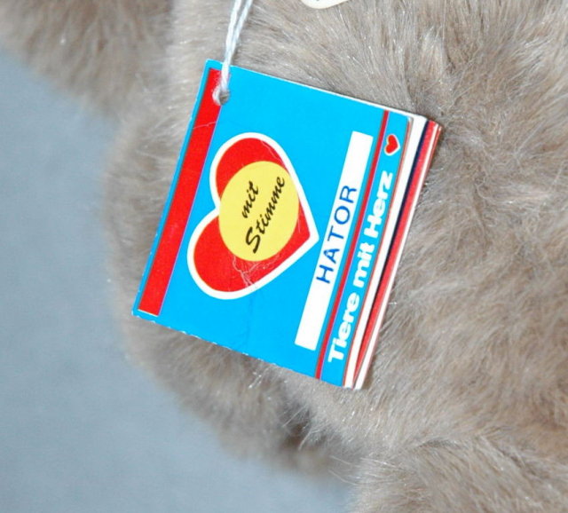 Austrian Hator Heart Bear Fully Jointed with tag PRICE REDUCTION!**