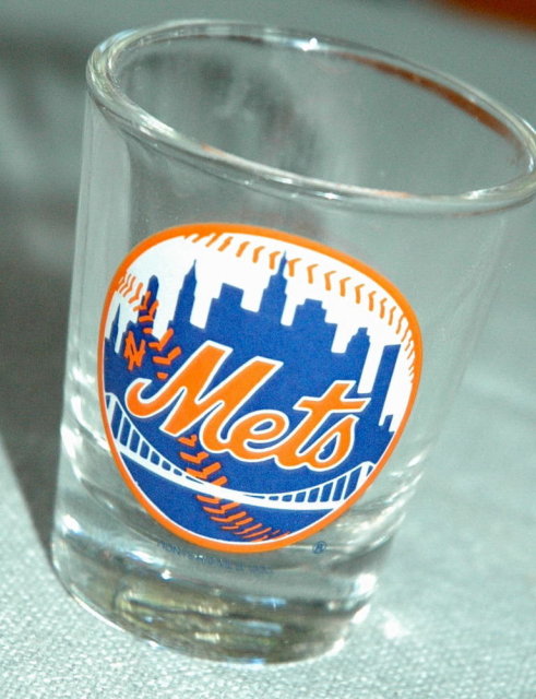 New York Mets Shot Glass