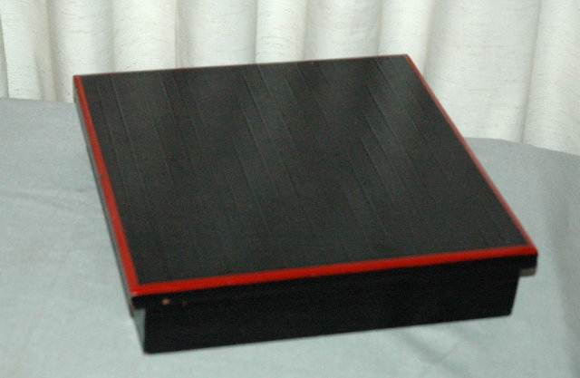 Japanese Black Wood Lacquer Box ** PRICE REDUCED !*
