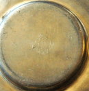 Old Vestinn Norway Pewter Dish City of Bergen on the rim