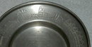 Old Vestinn Norway Pewter Dish City of Bergen on the rim