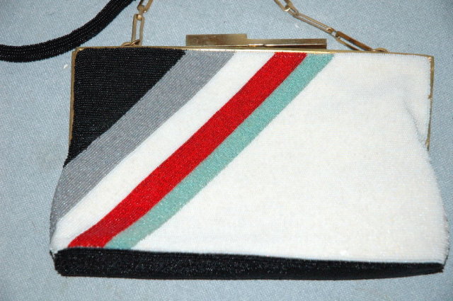 Pierre Cardin Beaded Evening Purse,
