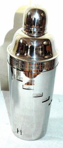Dial A Drink Recipe Stainless Steel Cocktail Shaker