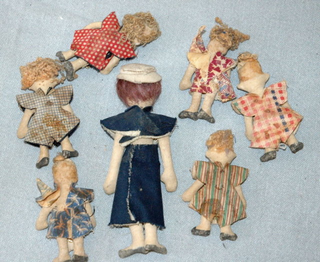 Teacher & 6 Students Rag Doll SET
