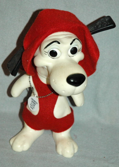 Vintage Plastic Beagle Dog Bank Deputy Dawg