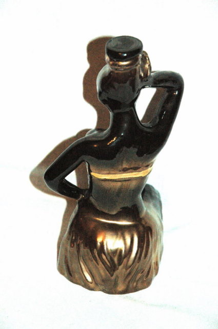 Rare Black African Beauty Woman Decanter ** PRICE REDUCED !**