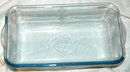 Blue Fire King Glass Loaf Baking Dish -Vintage