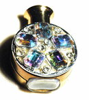 Aurora Borealias Encrusted Goldtone Perfume * PRICE REDUCTION SALE!**