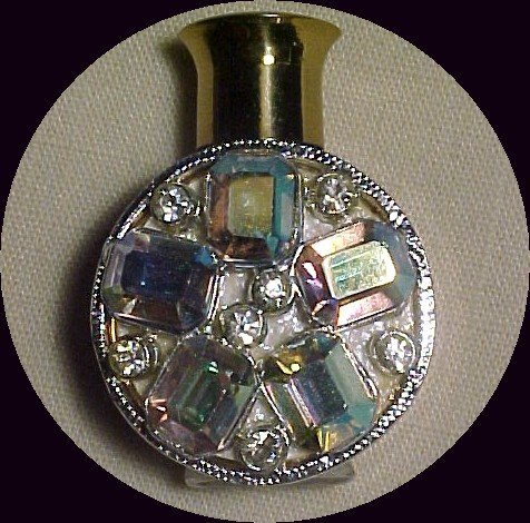 Aurora Borealias Encrusted Goldtone Perfume * PRICE REDUCTION SALE!**