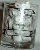 Longacres Horse Racing Course Long Mile Winner Trooper Seven 1980-1983 Drinking Glass