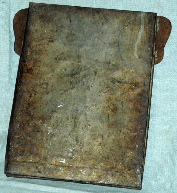 Mexican Tin Nicho Frame Jesus on the Cross