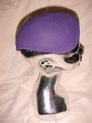 vintage wool felt cap hat