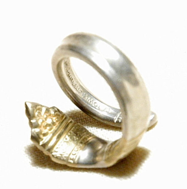 Towle Sterling Spoon Ring 1970