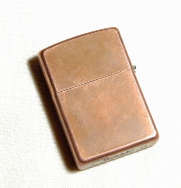 Solid Copper Zippo Lighter