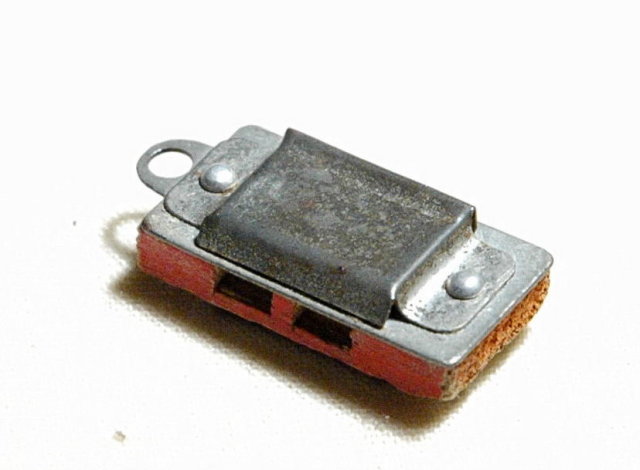 Antique Cracker Jack Toy Harmonica Charm 1 1/8