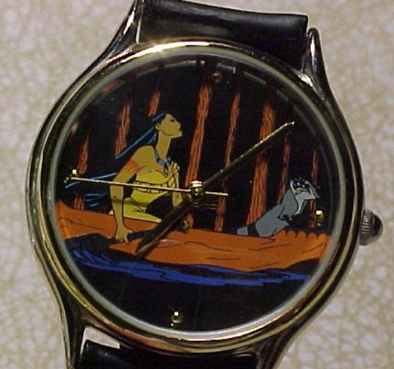 Disney Pocahontas & Meeko Watch Excellent