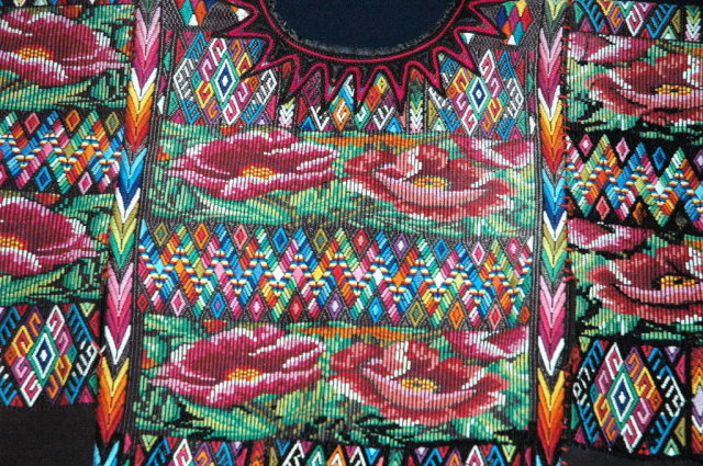 Vint.Handwoven Guatemalan Mayan Huipil
