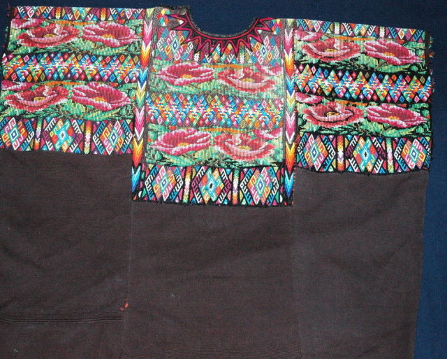 Vint.Handwoven Guatemalan Mayan Huipil