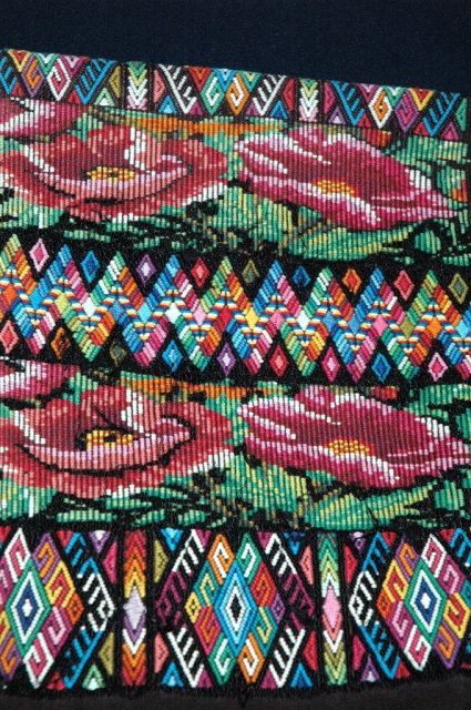 Vint.Handwoven Guatemalan Mayan Huipil