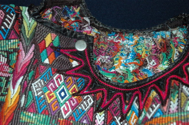 Vint.Handwoven Guatemalan Mayan Huipil