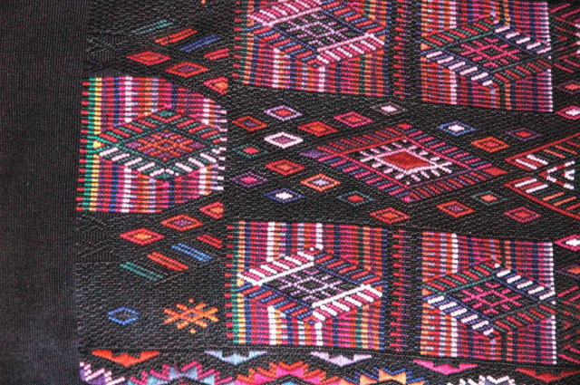 Vint. Handwoven Guatemalan Huipil from Quiche