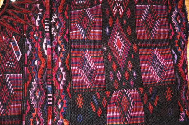 Vint. Handwoven Guatemalan Huipil from Quiche