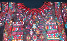Vint. Handwoven Guatemalan Huipil from Quiche