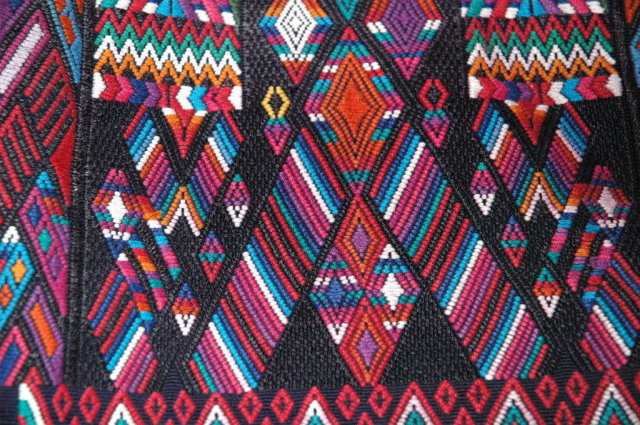 Vint. Handwoven Guatemalan Huipil from Quiche