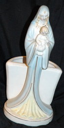 Virgin Mary & Baby Jesus Planter Napco PRICE REDUCTION!**