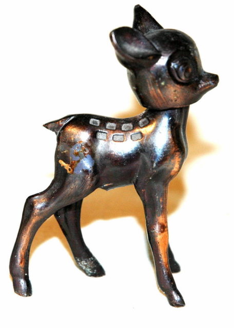 Bronze Bambie Nodder Bobble Head