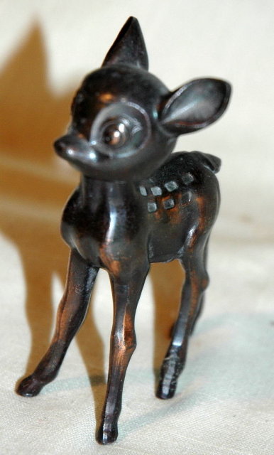 Bronze Bambie Nodder Bobble Head