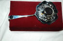 American Silversmith Collection Godinger Tea Stainer in Velvet Box