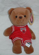 Chicago Bulls NBA Bear beanie plush shelf sitter