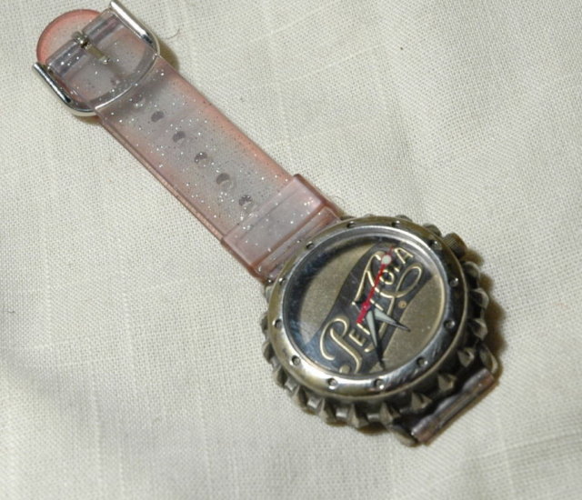 Pepsi Cola bottle cap watch