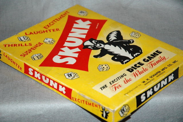1953 Skunk Game by W.H. Schaper MFG. Co. Inc