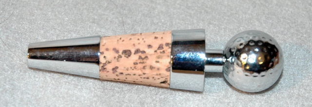Golf Theme 2 Bottle Stoppers and Cork Screw* Price Reduction*