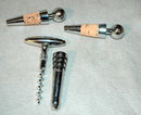 Golf Theme 2 Bottle Stoppers and Cork Screw* Price Reduction*