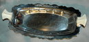 Art Deco Chrome Plated Ware Relish Dish Forman Bros.
