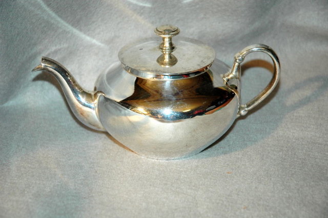 Silver Plated Mini Teapot 2 cup capacity