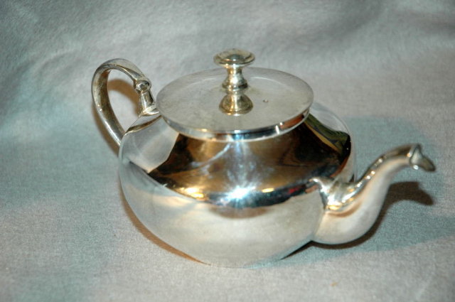 Silver Plated Mini Teapot 2 cup capacity