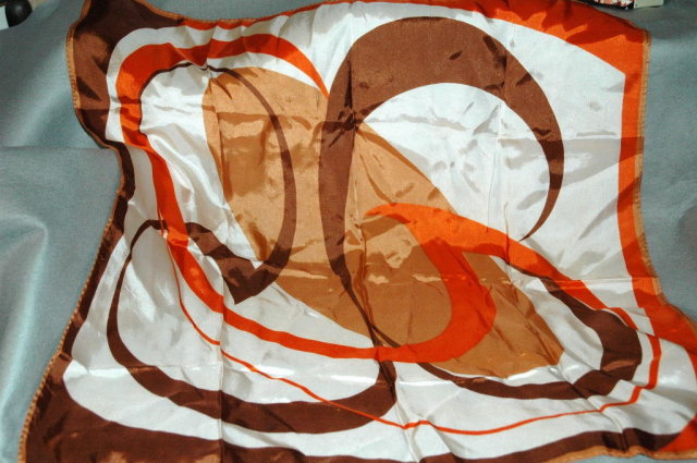 Vintage Retro Mod Silk Scarf
