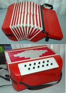 Vintage Toy Accordian Potenza Picena Italy