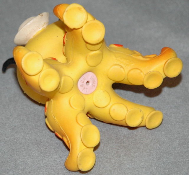 Squeak Toy Rubber Sailor Octopus Lanco Spain